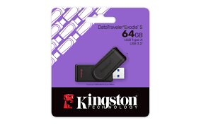 PEN DRIVE USB KINGSTON 3.2 64GB